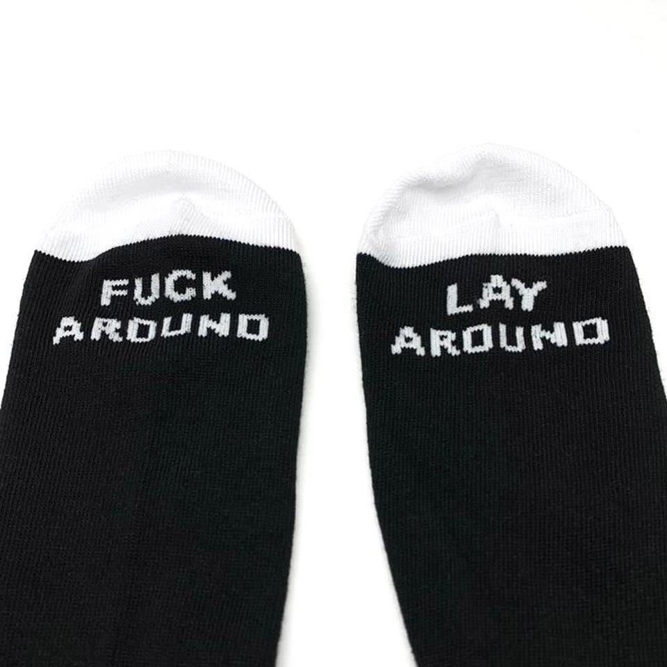 Cult Big Logo Crew Socks - Black