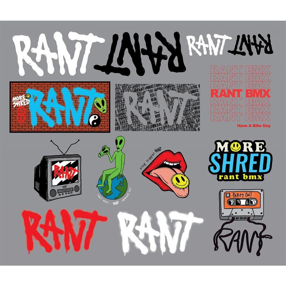 2020 Rant Sticker Pack