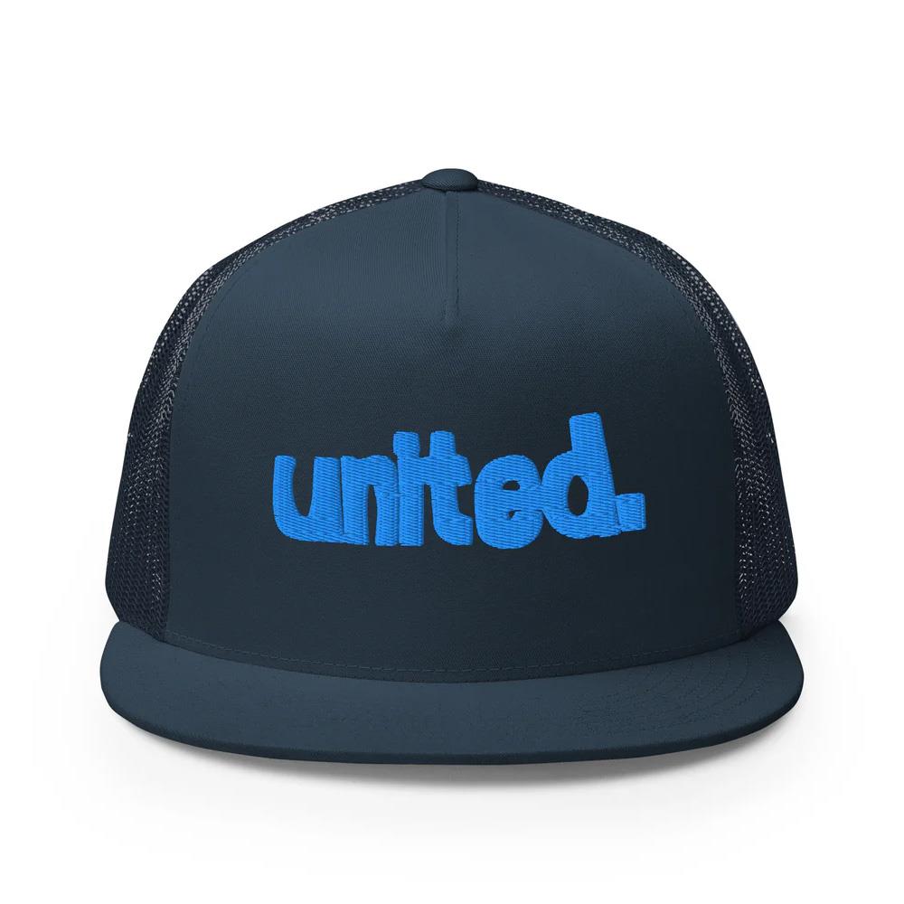 United Coastin Trucker Hat - Navy