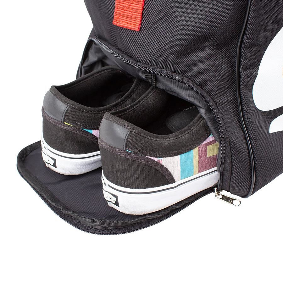 Odyssey Slugger Duffle sac - Black with Red Straps