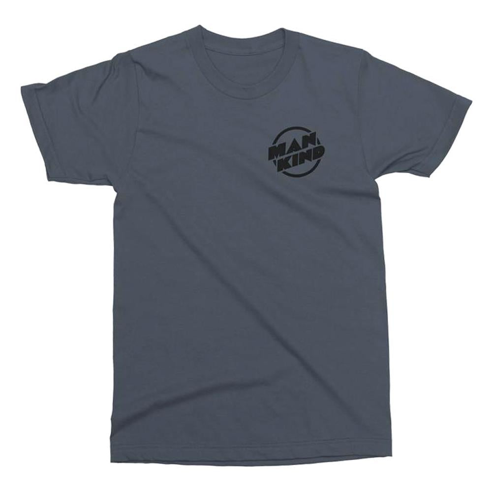 Mankind Azadi Mini Logo T-shirt - Grey