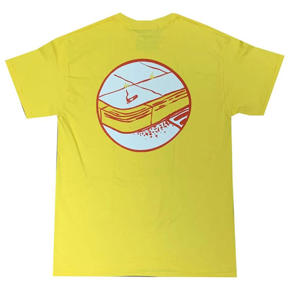 Lovenskate Lust 4 Curbs T-Shirt - Gelb