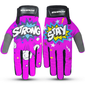 Stay Strong POW Youth Handschuhe - rosa