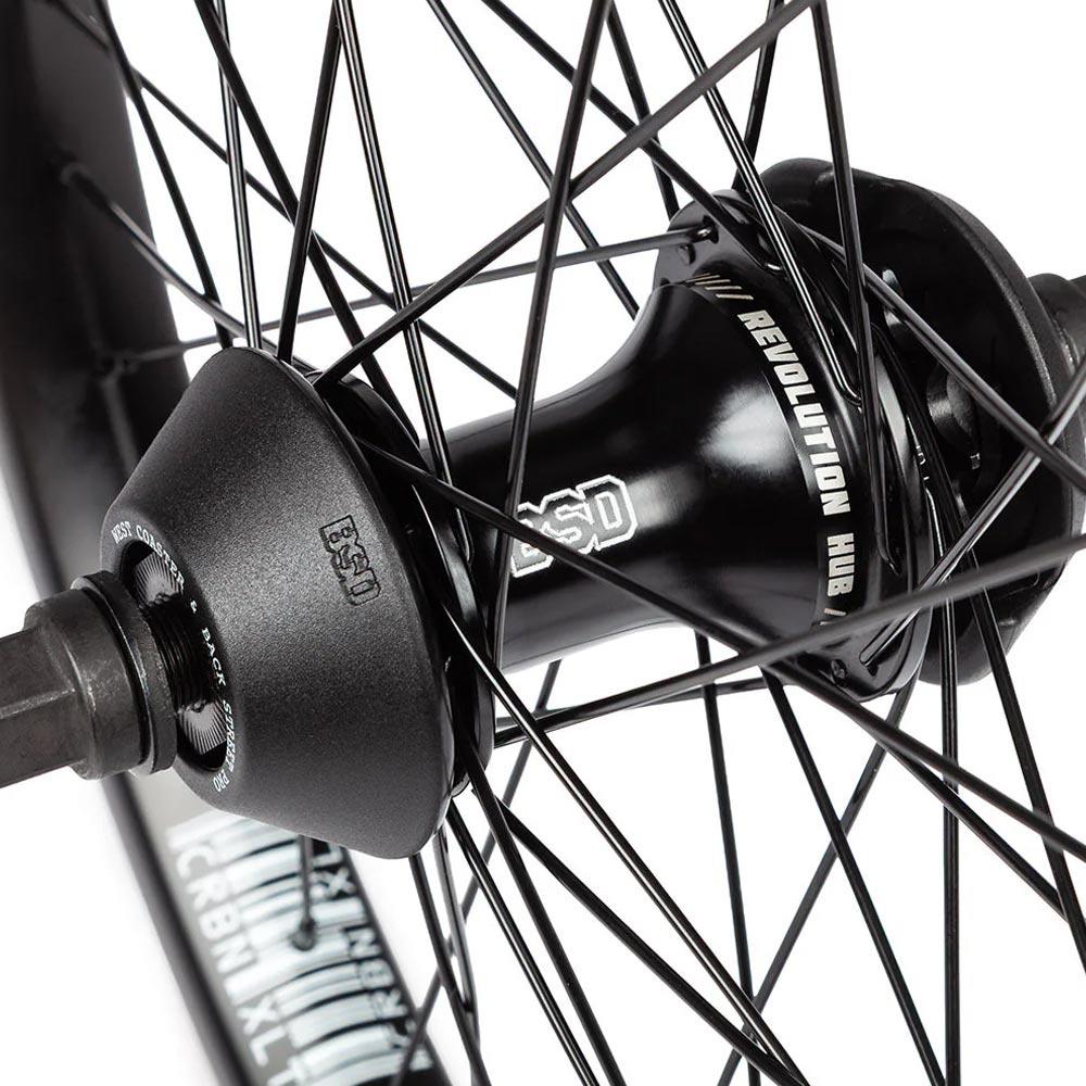 BSD CRBN-XLT Revolution V1.5 Female Axle Wheel with Guards RHD