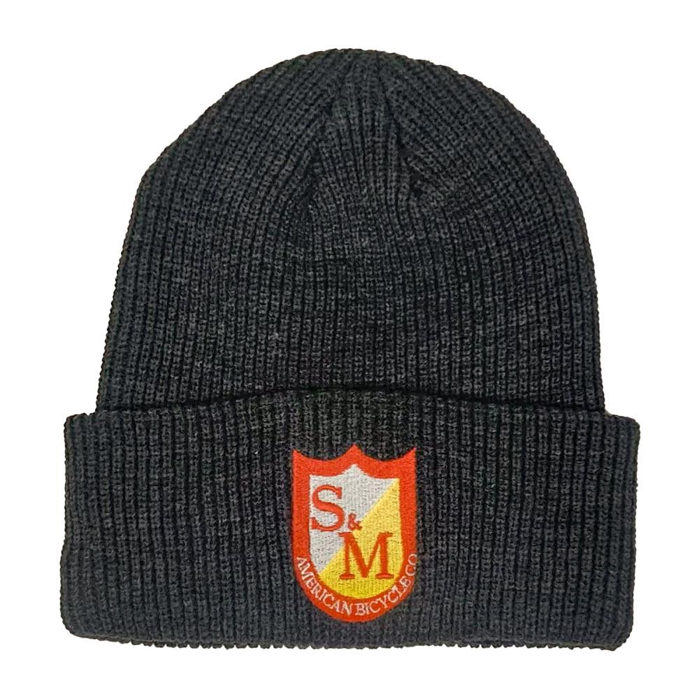 S&M Ripped Cuffed Beanie - Grey