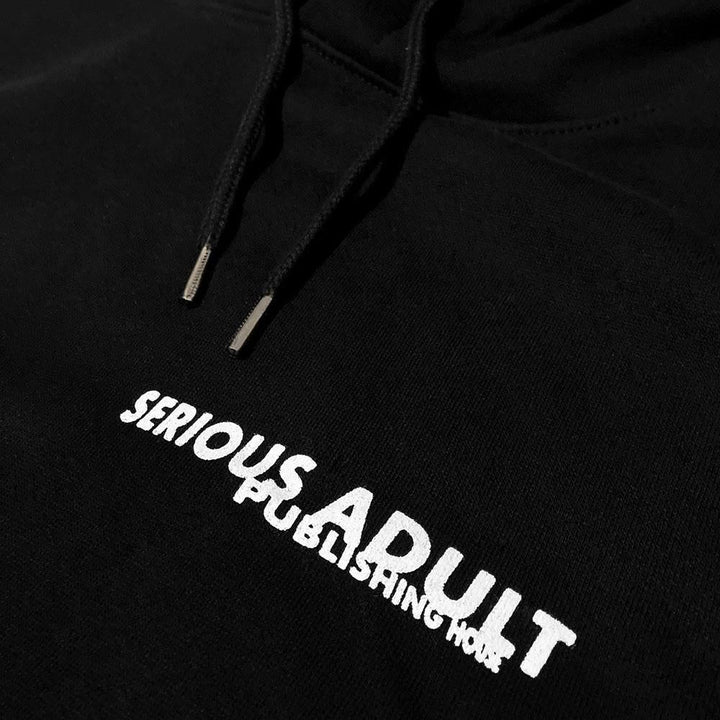 Serious Adult Pillarman Hoodie - Black
