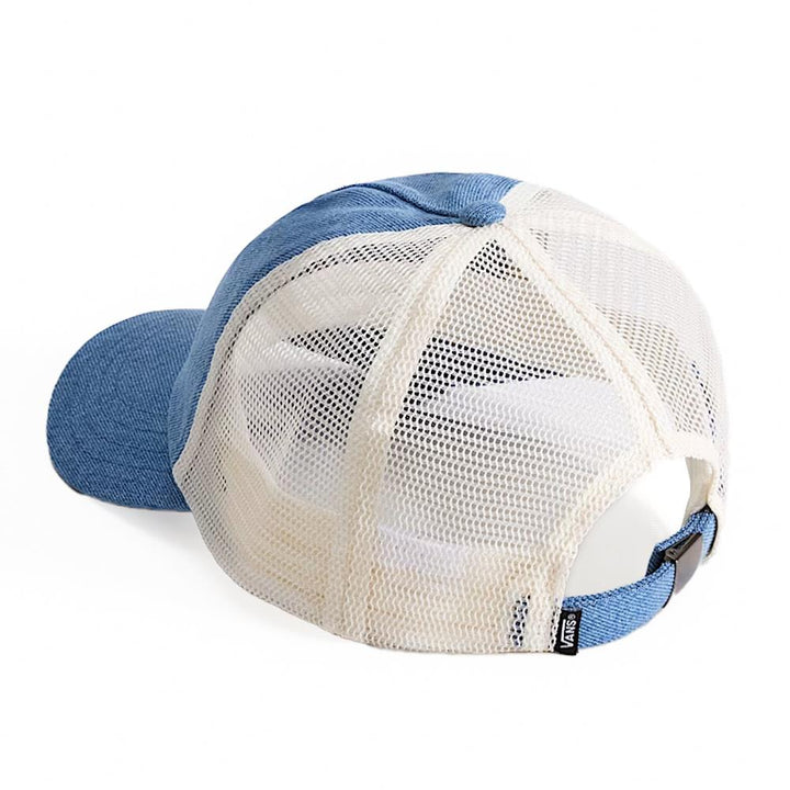 Vans Marked Jockey Trucker Cap - Stonewash and Blue
