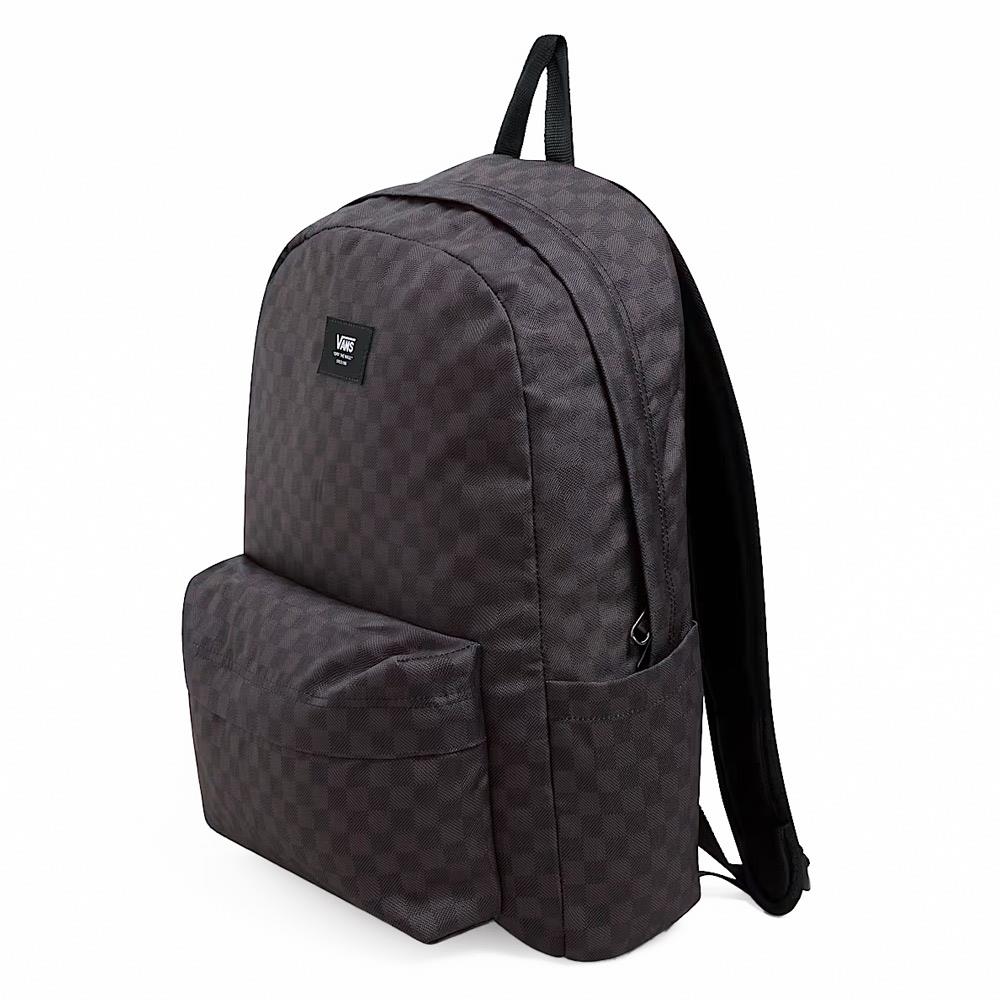 Vans Old Skool Check Backpack - Black/Charcoal
