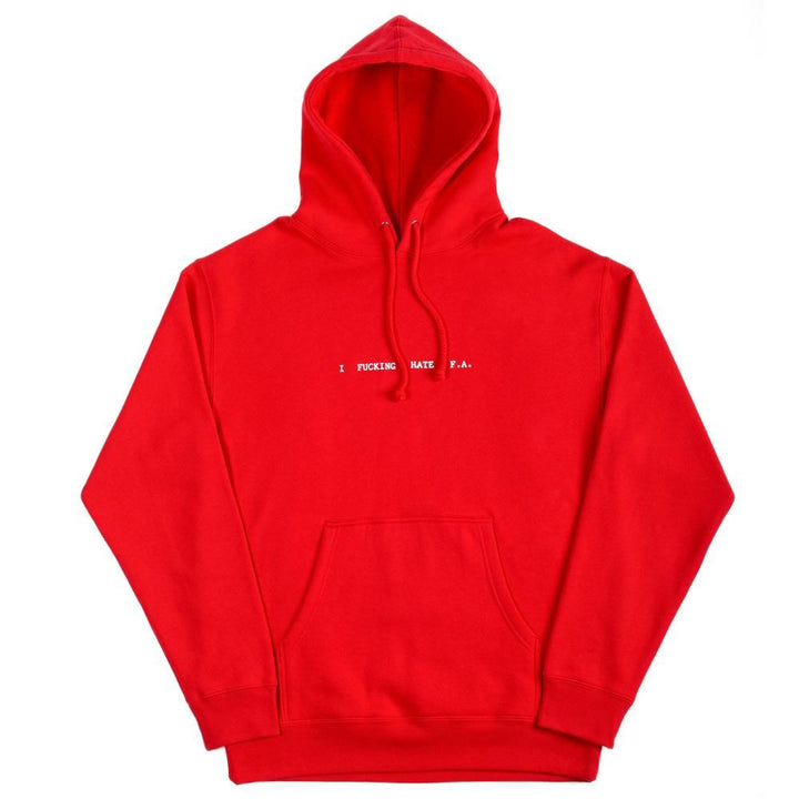 FA Hate FA Hoodie - Red