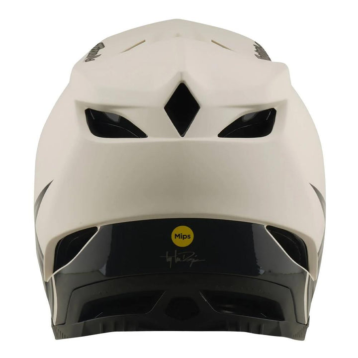 Troy Lee D4 Composite Race Helmet - Stealth Pumice