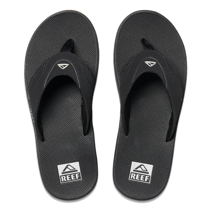 Reef Mens Fanning - Black/Silver