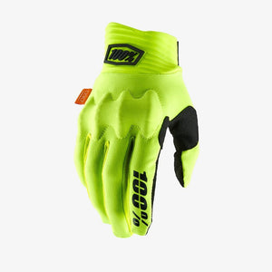 TEST-100% Cognito D30 Race Gloves - Fluo Yellow/Black
