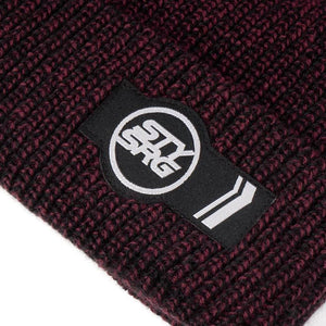 Stay Strong Icon Bar Beanie - Maroon