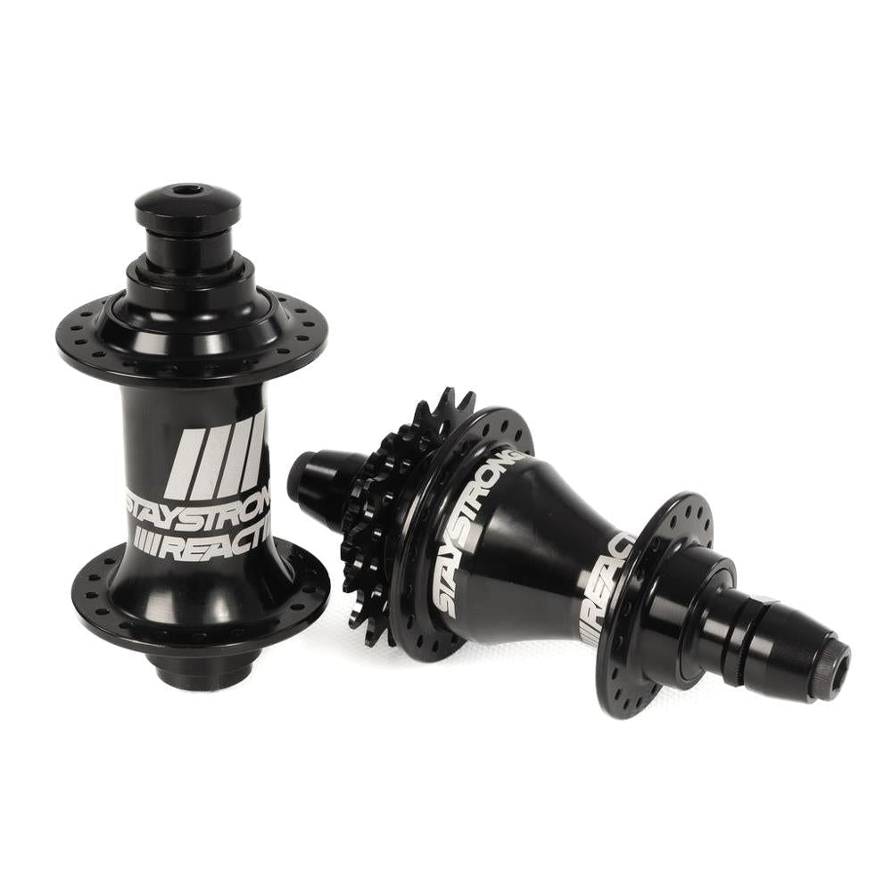 Stay Strong Reactiv 2 Race Hubset - Black/ 20mm Front