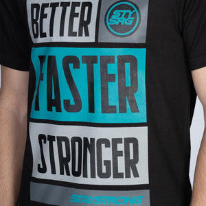 Stay Strong BFS T -Shirt - Schwarz