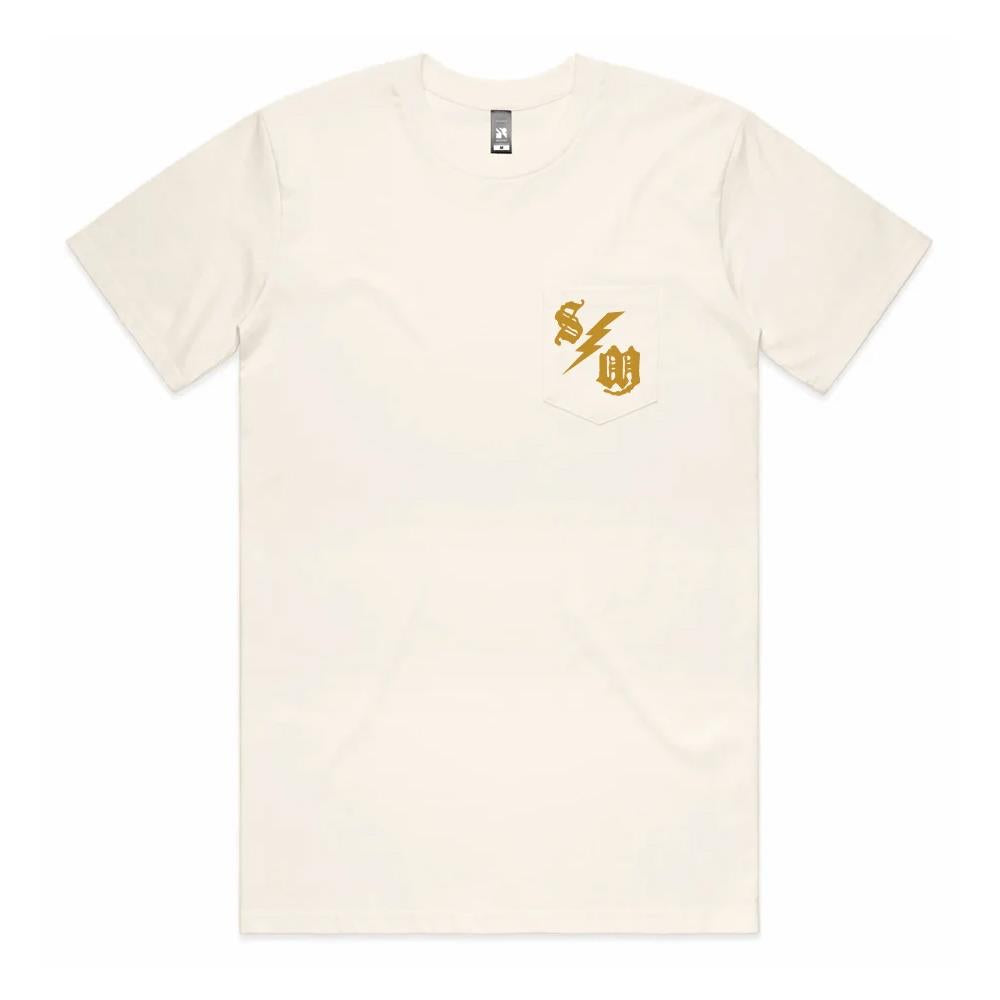 S&M Bolt Pocket T-shirt - Bone