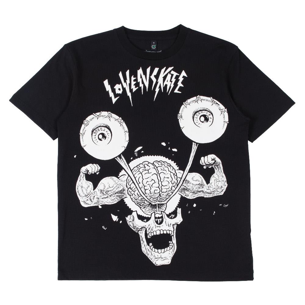 Lovenskate Work Harder Not Harder T-shirt - Black