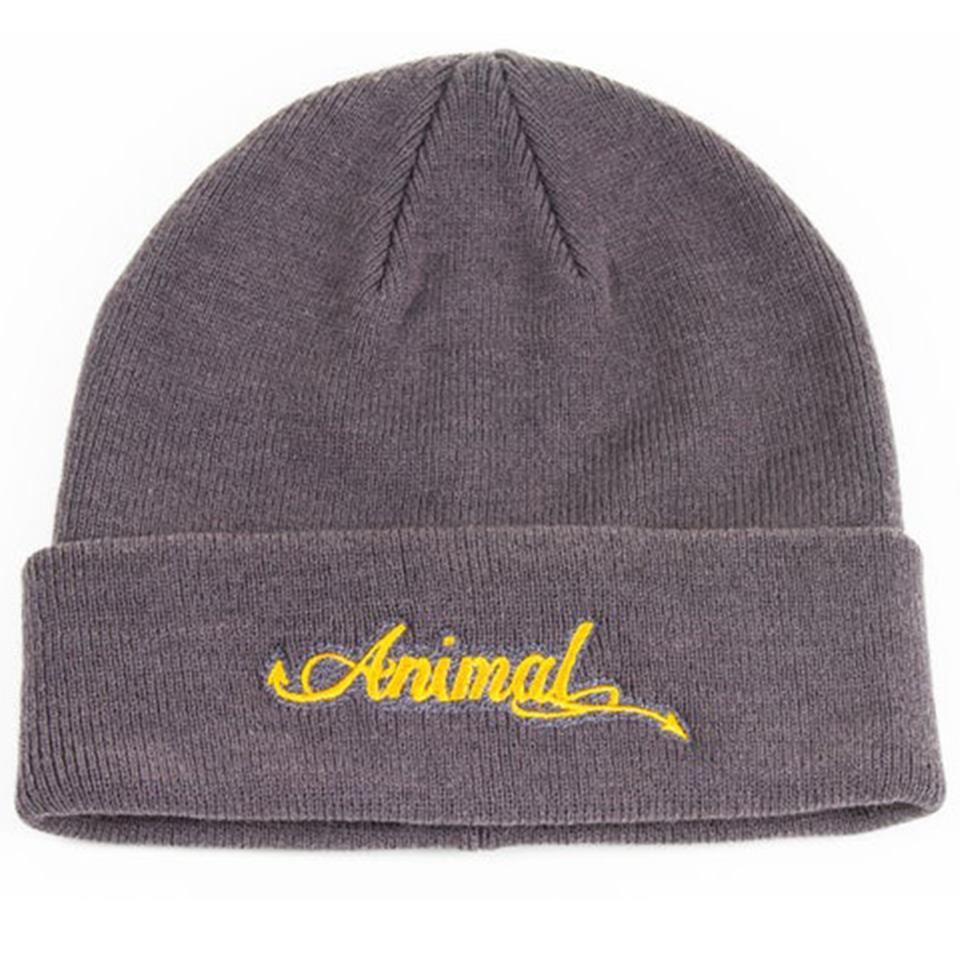 Animal Tails Beanie - Grey