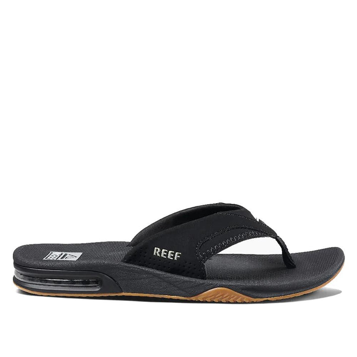 Reef Mens Fanning - Black/Silver