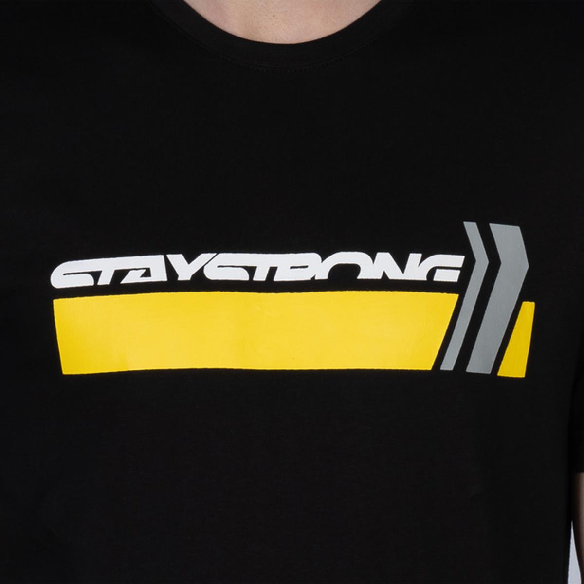 Stay Strong Big Chev T-Shirt - Black