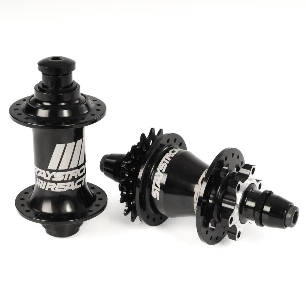 Stay Strong Reactiv 2 Disc Race Hubset (20mm Front) - Noir/ 36H