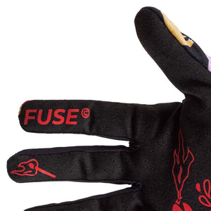 Fuse Chroma Youth Crazy Snake Gloves - Black