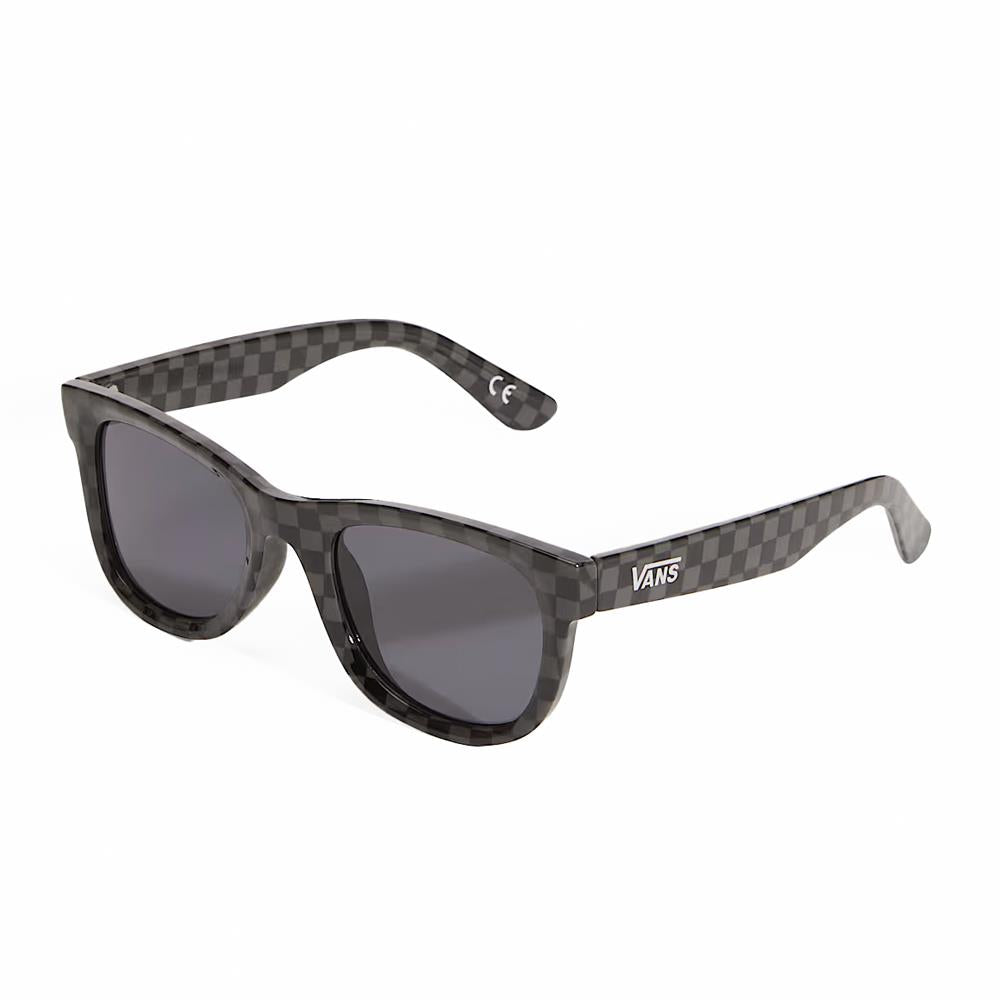 Vans Spicoli Sunglasses - Black and Charcoal Checkerboard