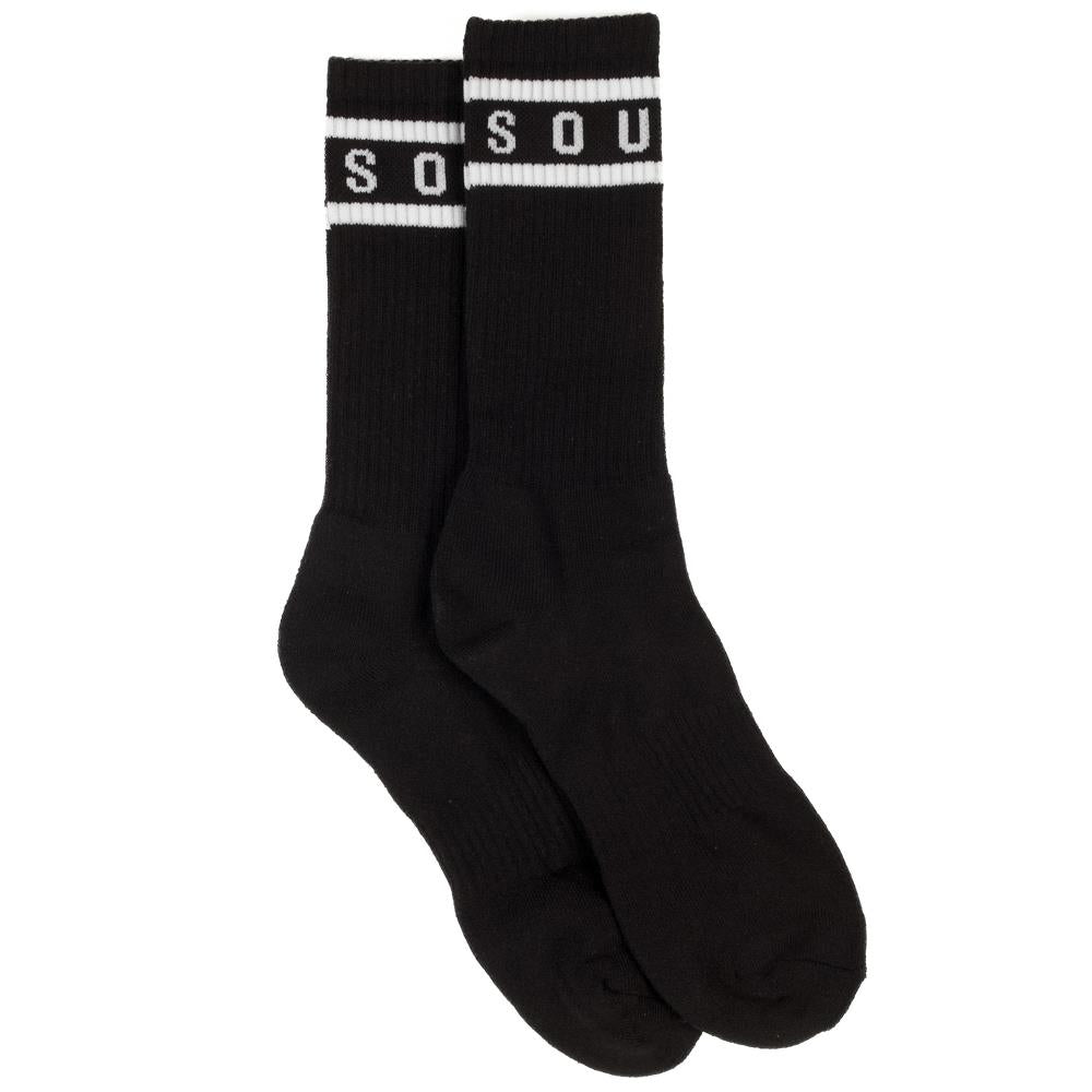 Source Crew-Socken für Erwachsene - Schwarz
