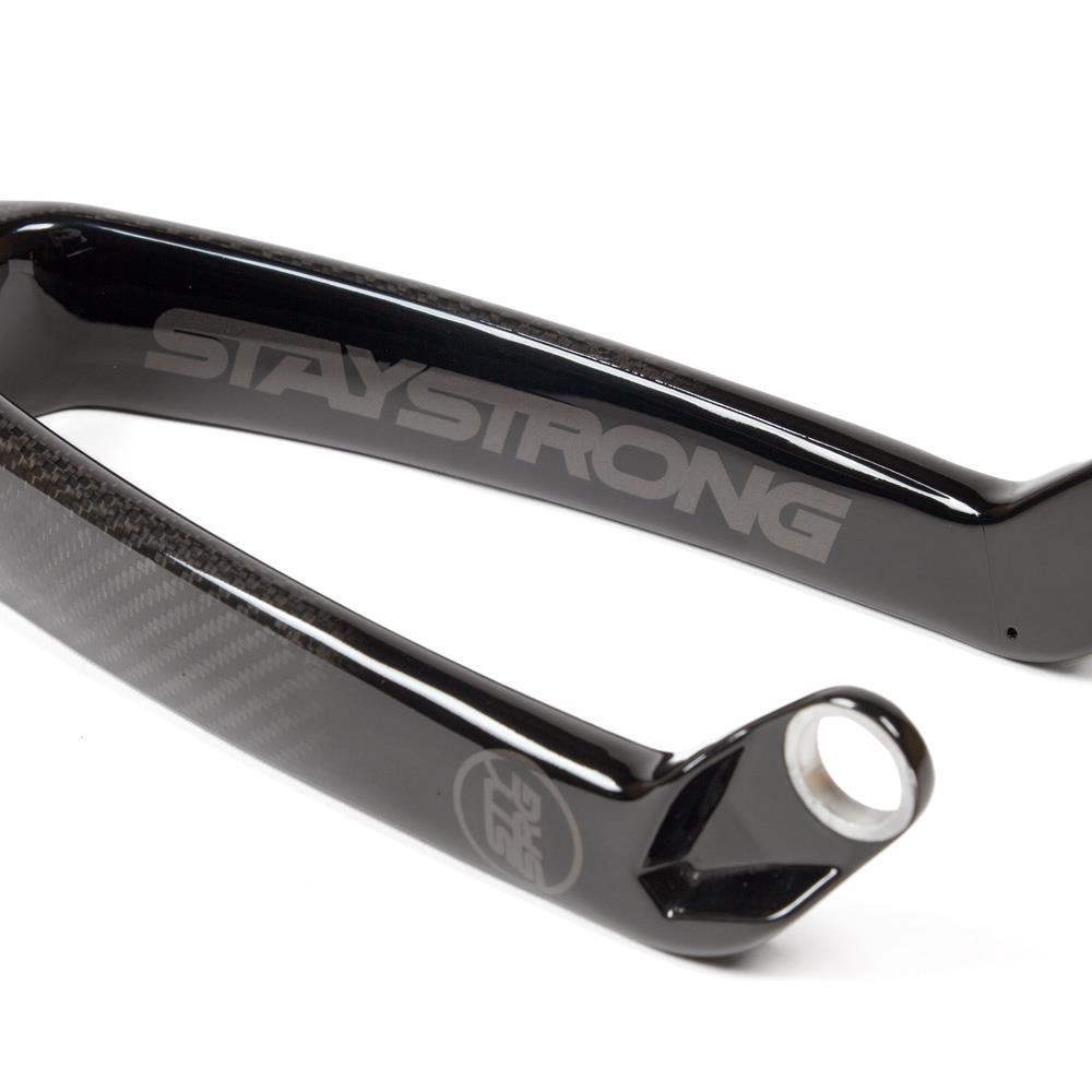 Stay Strong x Avian Versus Pro Carbon Tapered 20'' Race Gabeln - Glanz Carbon/ 20 mm Ausfall