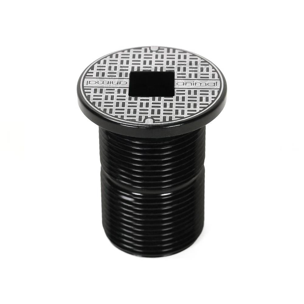 Animal Tapones de Horquilla Sewer Cap Negro