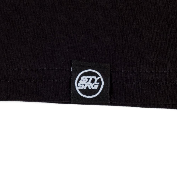 Stay Strong Scribble Long Sleeve Youth T-Shirt - Black