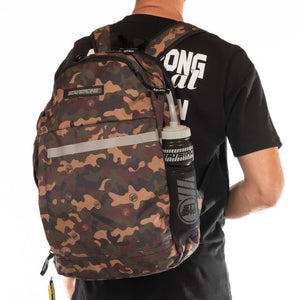 Stay Strong V2 Word Backpack - Green Camo