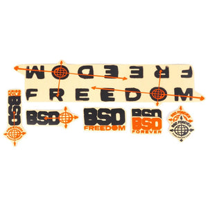 BSD Freedom Frame 2022 Stickerpack