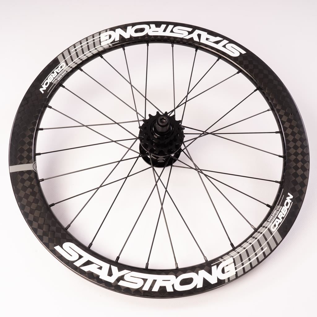Stay Strong Carbon DVSN V3 20" Disc Jeu de Roue de Course - Carbon/ 1-1/8"