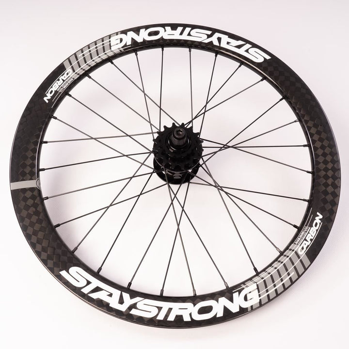 Stay Strong Carbon DVSN V3 20" Disc Jeu de Roue de Course - Carbon/ 1-1/8"