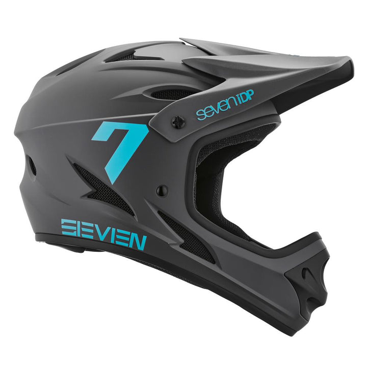 Seven iDP M1 2025 Youth Race Helmet - Matt Dark Grey