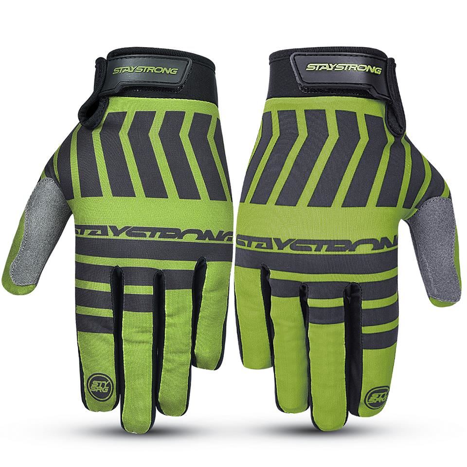 Stay Strong Chev Stripe Handschuhe - Green