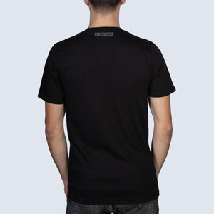 Stay Strong Word Box Reflective T-Shirt - Black