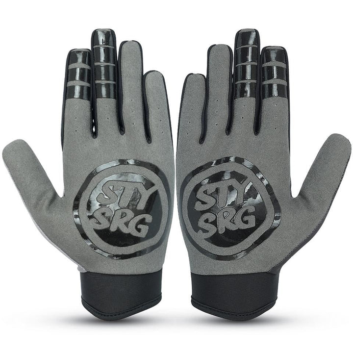 Stay Strong Live Life Gloves - Black/Grey