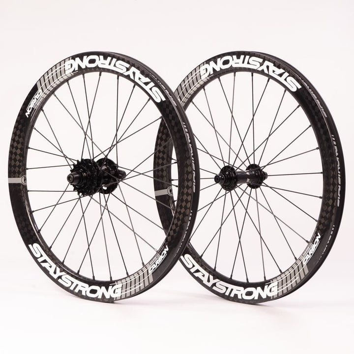 Stay Strong Carbon DVSN V3 20" Disc Jeu de Roue de Course - Carbon/ 1-1/8"