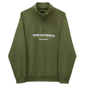 Vans Sport halb Zip Sweatshirt - Olivine