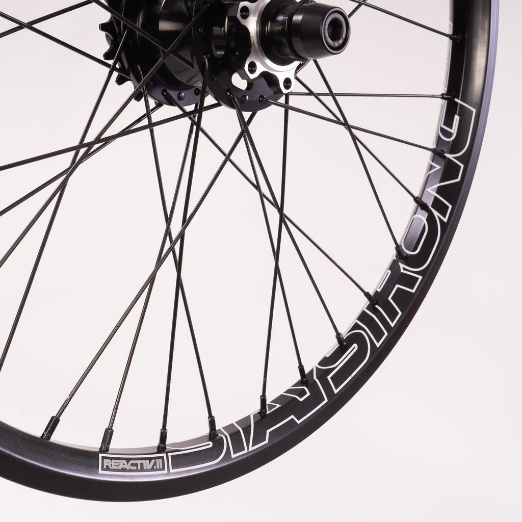 Stay Strong Reactiv 2 20" Disc Race Wheelset - Black/ 1.75"