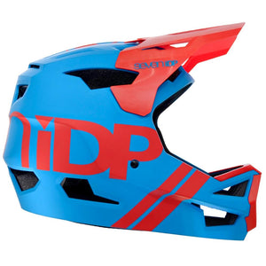 Seven iDP Project 23 ABS Race Helm - Matt Electric Blue/Gloss Thunder Red