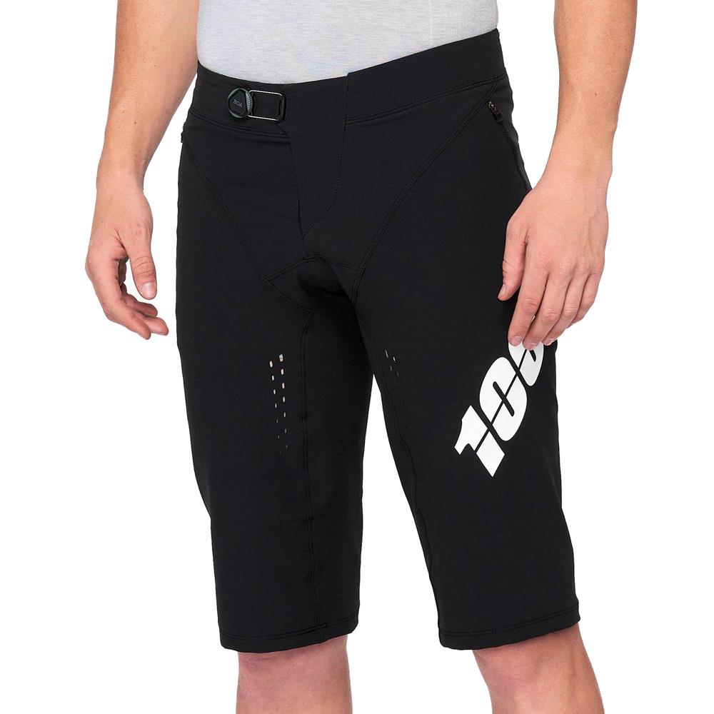 Pantalón corto 100% R-Core X Race - Negro