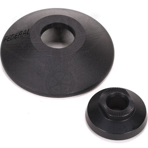 Federal Non Drive Side Hub Guard with Freecoaster Cone Nut Black