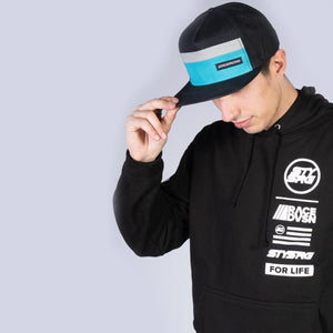 Stay Strong Block Snapback - Black/Teal