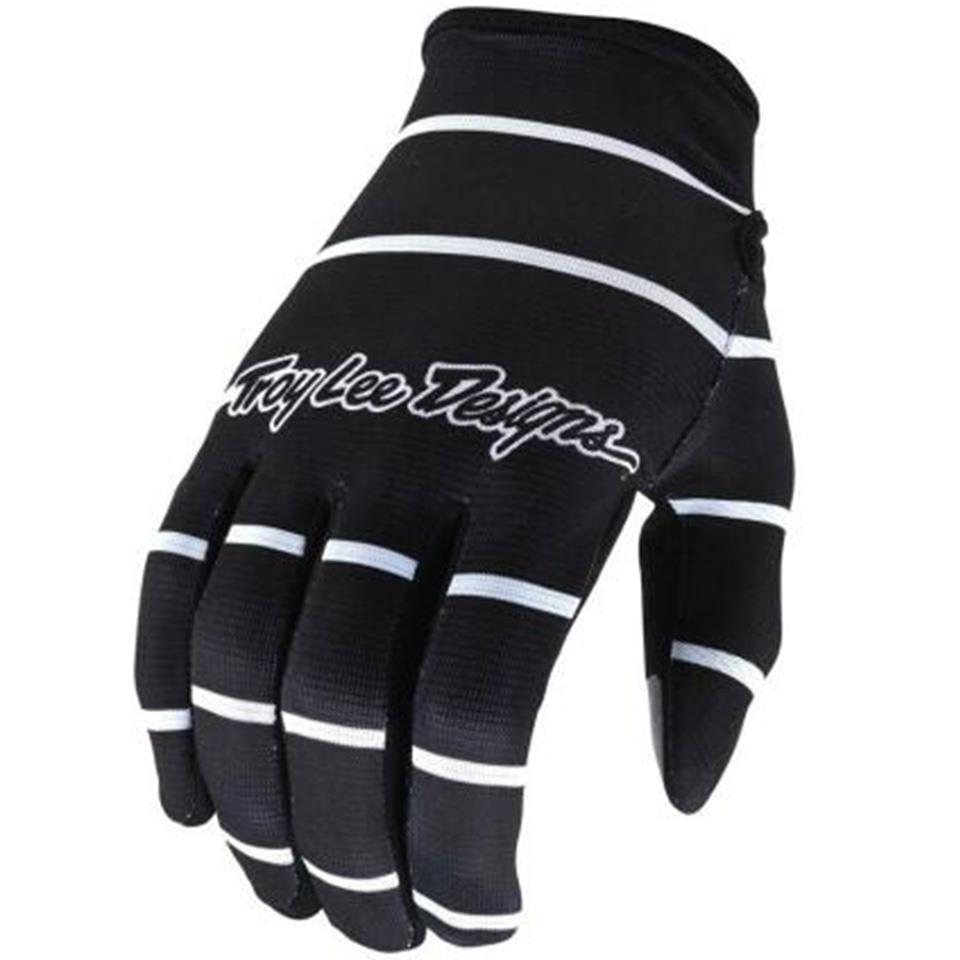 Troy Lee Flowline Race Handschuhe - Stripe Black