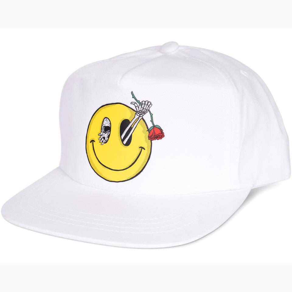 Subrosa Snapback Evil Grin - Blanc