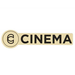 Cinema Sticker - Black