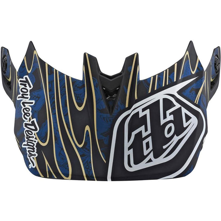 Troy Lee D4 Carbon Race Helmet - Limited Edition Blue Eyeball